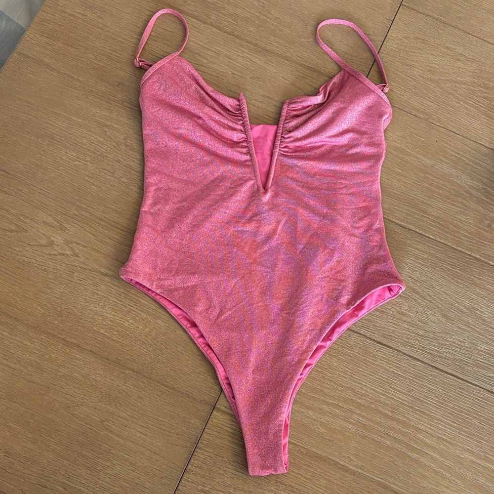 L space Bubblegum Pink One-Piece Swimsuit